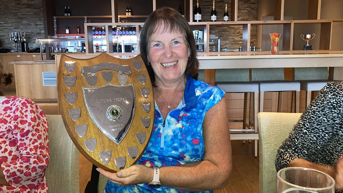 Jill Pottle with Specialist Shield